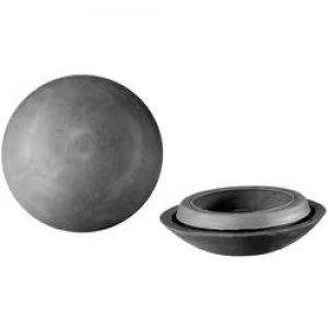 Image of PB Fastener 443 3837 Dark grey x H 45.6mm x 10.7mm