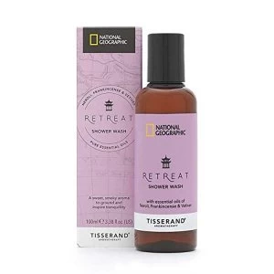 image of Tisserand Aromatherapy National Geographic Retreat Shower Wash 100ml