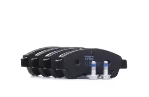 Image of TRW Brake pad set GDB1563 Brake pads,Brake pad set, disc brake PEUGEOT,CITROEN,206 Schragheck (2A/C),206 CC (2D),206 SW (2E/K),PARTNER Combispace (5F)
