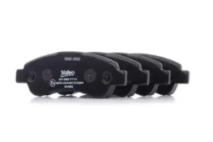 Image of VALEO Brake pad set 301892 Brake pads,Brake pad set, disc brake FIAT,PEUGEOT,CITROEN,Ducato Kastenwagen (250_, 290_),Ducato Bus (250_, 290_)