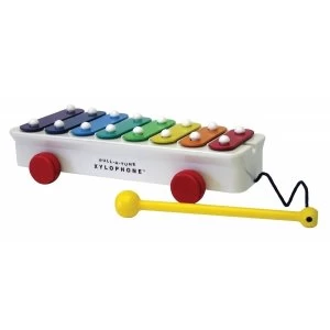 image of Fisher Price Childrens Classic Pull a Tune Xylophone