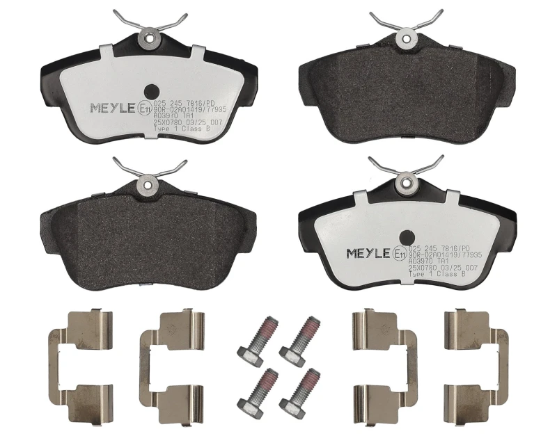 Image of Brake pad set MEYLE 025 245 7816/PD