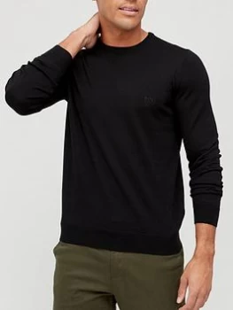 Image of Hugo Boss Botto-L Knitted Jumper Black Size 2XL Men