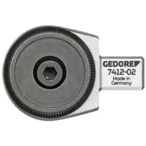 image of Gedore Rectangular reversible ratchet head 9x12, 1/2"