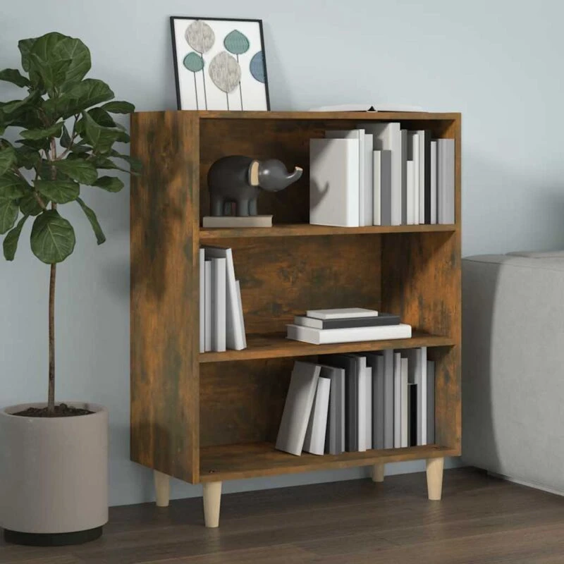 Image of VIDAXL Sideboard Smoked Oak 69.5x32.5x90cm Engineered Wood Vidaxl 8720286973615