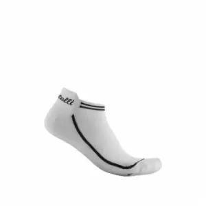 Image of Castelli Invisible Womens Socks - White