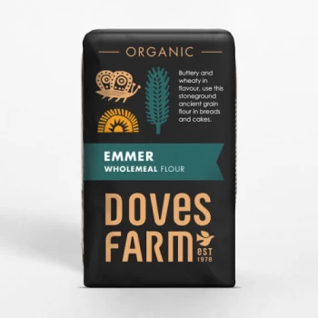 Image of Doves Farm Wholemeal Stoneground Emmer Flour - 1kg