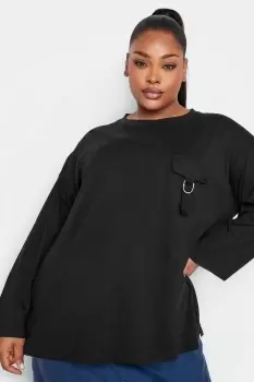 Utility Pocket Long Sleeve T-Shirt