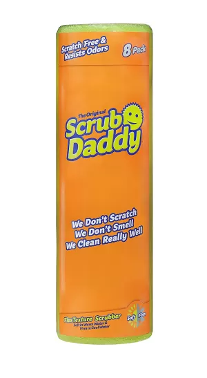 Image of Scrub Daddy Original Yellow Sponges - 8 Pack