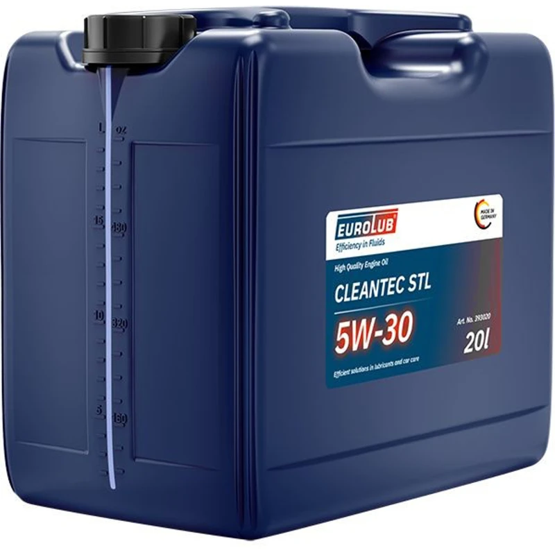 Image of EUROLUB 393020 Engine oil CLEANTEC STL 5W-30 Capacity: 20l Engine Oil (1862)