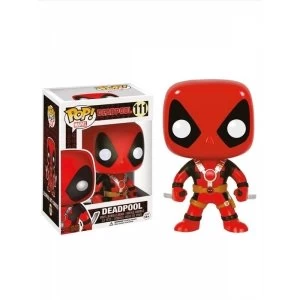 image of Deadpool Two Swords Deadpool Funko Pop Vinyl Figure