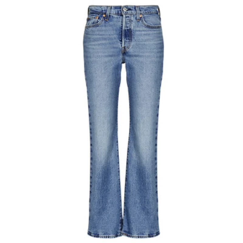 Image of Levis WEDGIE BOOT womens Bootcut Jeans in Blue