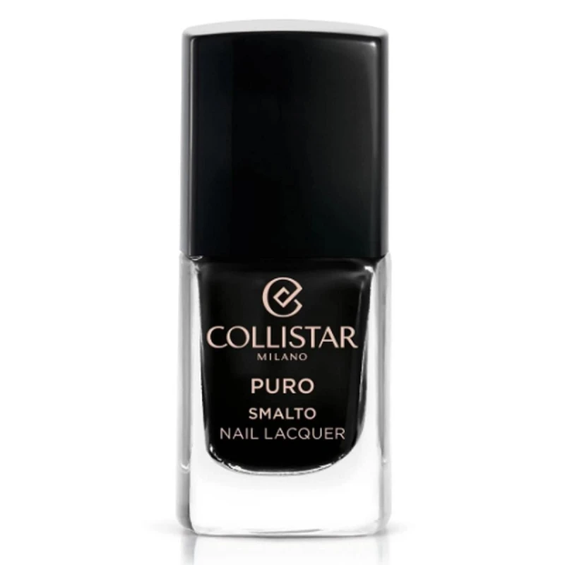 Image of Collistar Puro Nail Lacquer 10ml - 313 Nero Intenso
