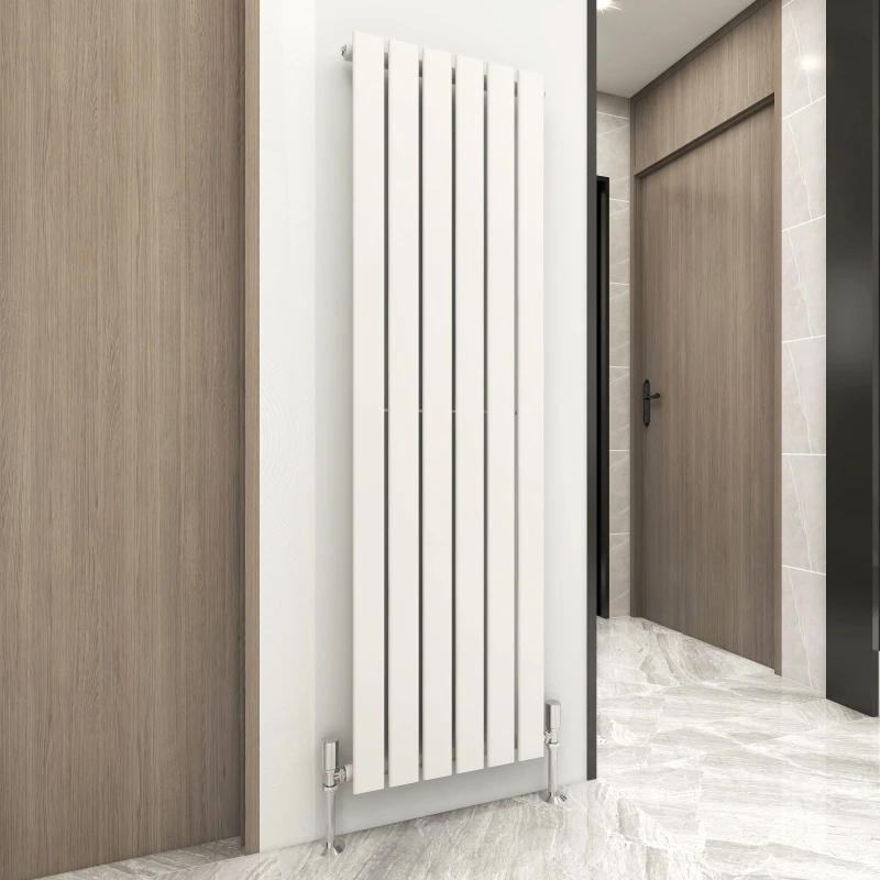 Image of MCC DIRECT 1600 x 408mm Single Designer Flat Panel Central Heating Radiator white HS2201
