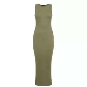 Image of I Saw It First Racer Bodycon Dress - Green