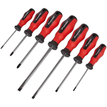 image of Sealey 7 Piece Powermax Screwdriver Set