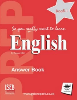 Image of So You Really Want to Learn English Book 1 by Susan Elkin Paperback