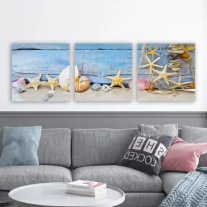 Image of PRC14955081650 Multicolor Decorative Canvas Painting (3 Pieces)