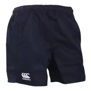 image of Canterbury Mens Advantage Elasticated Sports Shorts (L) (Navy)