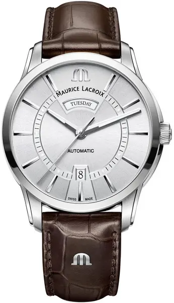 image of Maurice Lacroix Watch Pontos Day Date Mens ML-1421