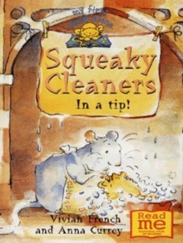 Image of Squeaky Cleaners in a Tip by Vivian French Book