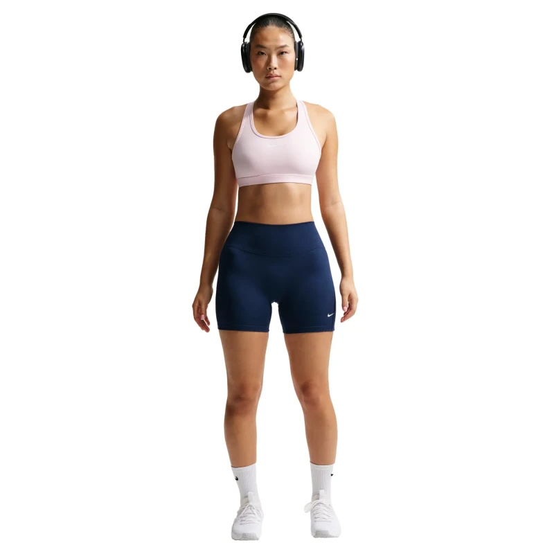 Image of Womens high waist shorts Nike One Bleu Female XS