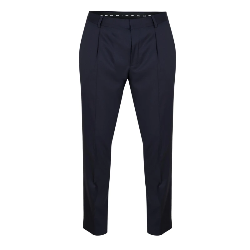 Image of Boss Boss Straight Trs H- Dark Blue male 33W R