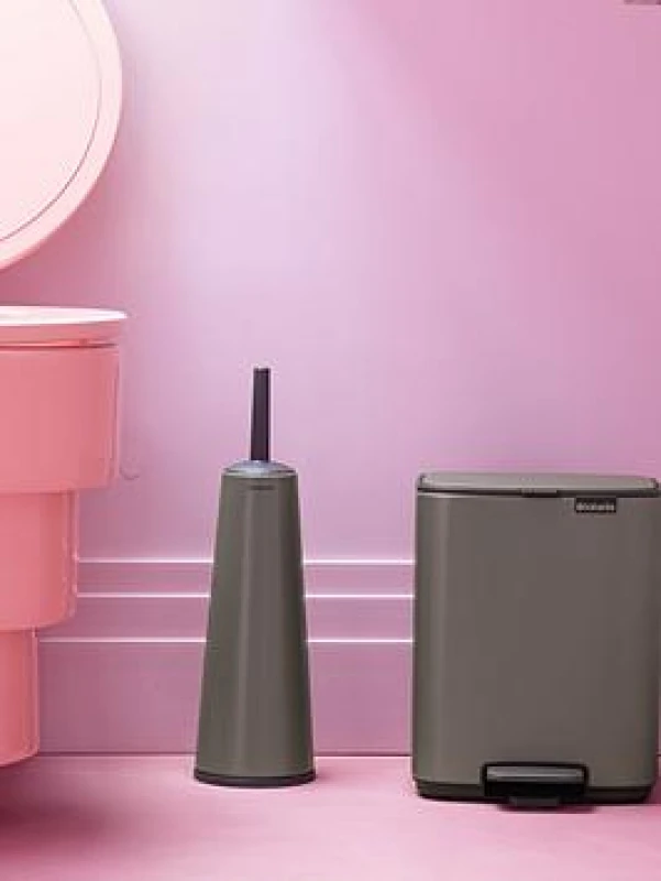 Image of Brabantia Pedal Bin, 7L - Platinum, Grey 237966