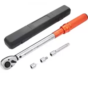 Image of VEVOR Torque Wrench Adjustable Torque Wrench 1/2" Drive 10-150ft.lb/14-204n.m