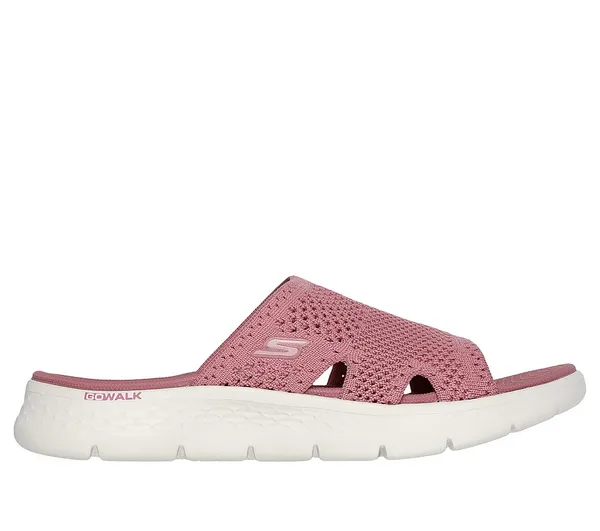Image of Skechers Womens GO WALK Flex Elation Comfort Slide Sandals UK Size 5 (EU 38) Mauve SKE2256-MVE-5
