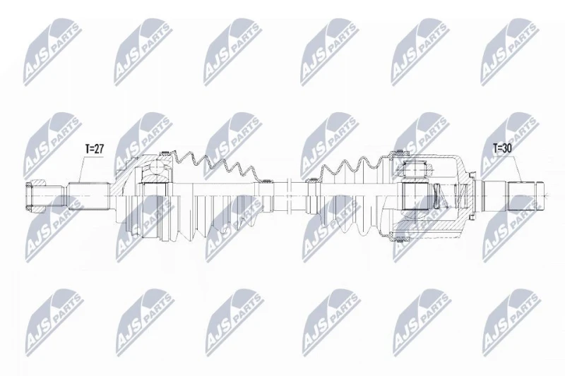 Image of NTY Drive shaft NTY NPW-RE-091