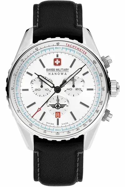 Image of Swiss Military Hanowa Swiss Military Hanowa Afterburn Black SMWGC0000302 - One Size