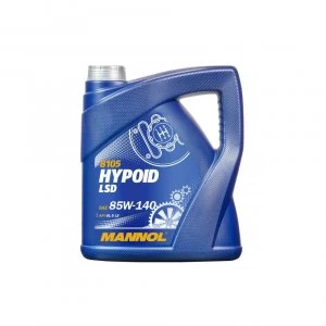 Image of MANNOL 4L Hypoid LSD 85W-140 API GL-5 LS Differental Gear Oil