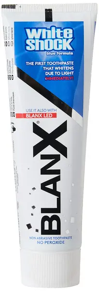 image of BlanX White Shock Instant White Toothpaste 75ml