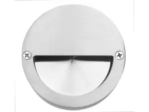 Image of Eclipse 34567 SSS 90mm Circular Flush Pull Satin Steel