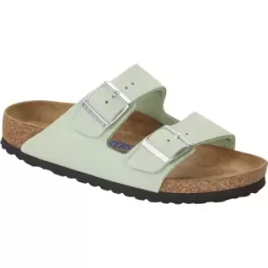 image of Birkenstock Unisex Arizona Soft Footbed Sandal Matcha UK 5