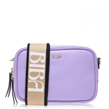 image of Biba Logo Strap Cross Body Bag - Lilac