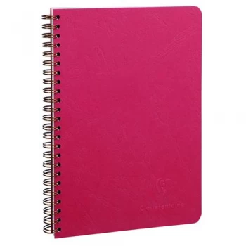 image of Clairefontaine Age Bag Wirebound Notebook A5 Red Pack of 5 785362C