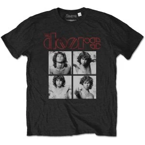 Image of The Doors - Boxes Unisex Large T-Shirt - Black