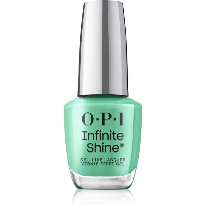 Image of OPI The new OPIcons Infinity Shine nail polish shade Big Apple Green 15 ml