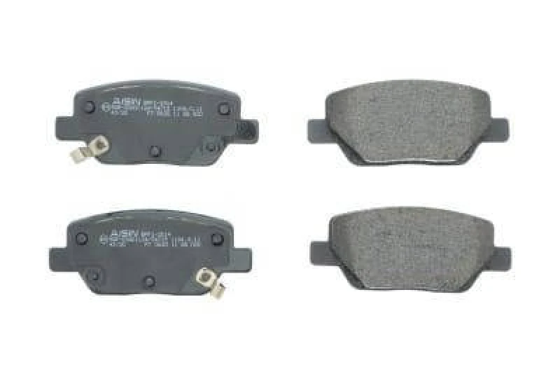 Image of AISIN BPFI-2014 Brake pad set Premium ADVICS by AISIN with acoustic wear warning Brake Pad Set,disc brake (402)
