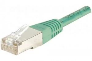 Image of 30m RJ45 Cat6 FUTP Green Patch Cable
