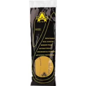 Image of Amblers Safety Insole Yellow Size 6