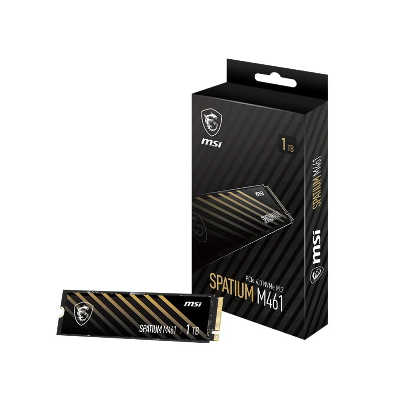 Image of MSI SPATIUM M461 1TB M.2 PCI Express 4.0 NVMe 3D NAND
