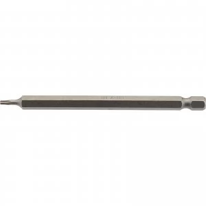 image of Draper Torx Screwdriver Bits T8 100mm Pack of 1