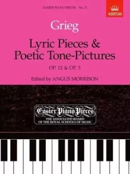 Image of Lyric pieces & poetic tone-pictures, Op. 12 & Op. 3 - Edvard Grieg - Sheet music - Used