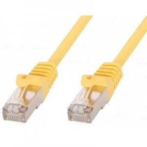 image of Patch Cord RJ45 CAT.6 S/FTP Yellow - 2m Full Copper