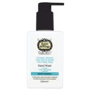 Image of Roots & Wings Coconut, Almond, Aloe Vera & Jojoba with Ylang Ylang Hand Wash 250ml