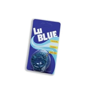 image of Lu Blue Toilet Cleaner Freshener Tablet Pack of 12