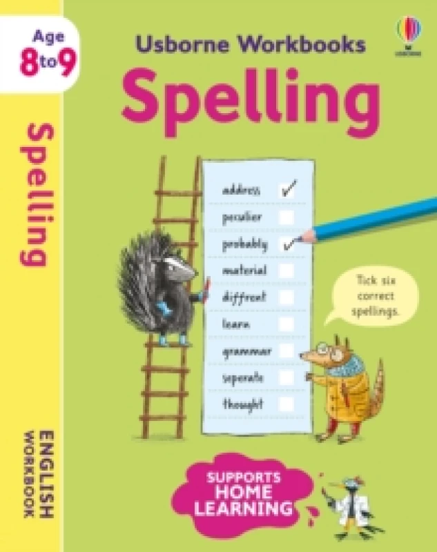 Image of Jane Bingham Usborne Workbooks Spelling 8-9 Book Multi unisex
